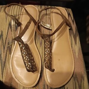 Ladies brown sandal size 9